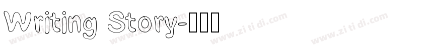 Writing Story字体转换